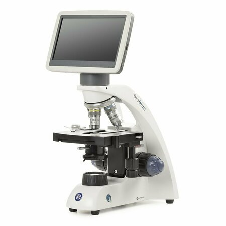 GLOBE SCIENTIFIC BioBlue microscope w/7 inch LCD screen EBB-4220-LCD